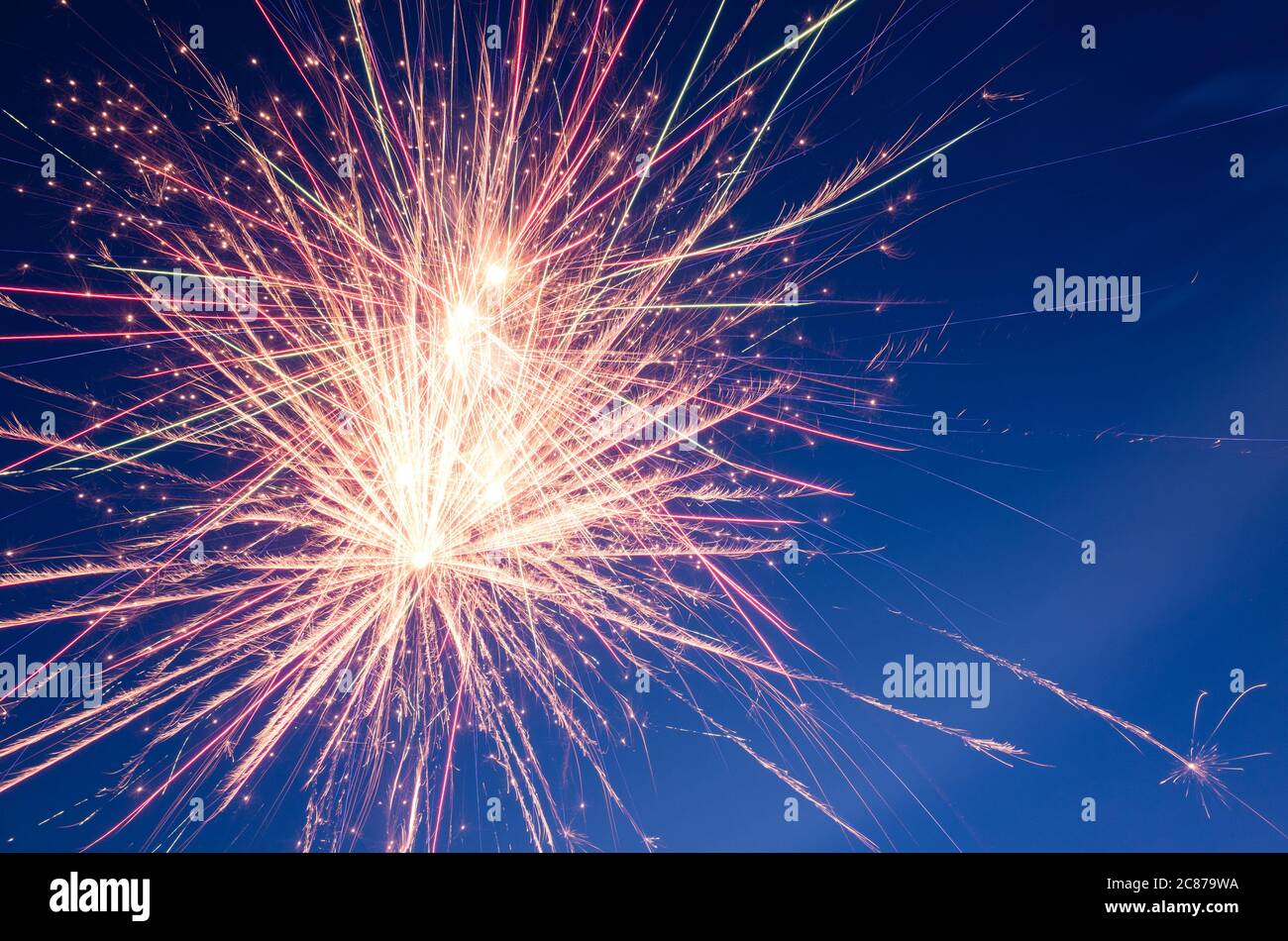 4th of July Fireworks Stock Photo Alamy