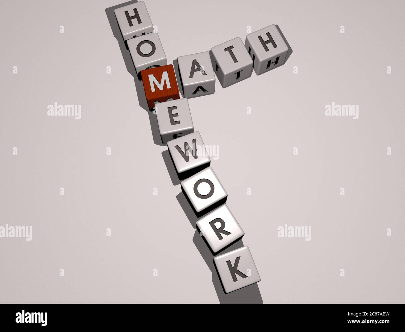 math homework combined by dice letters and color crossing for the ...