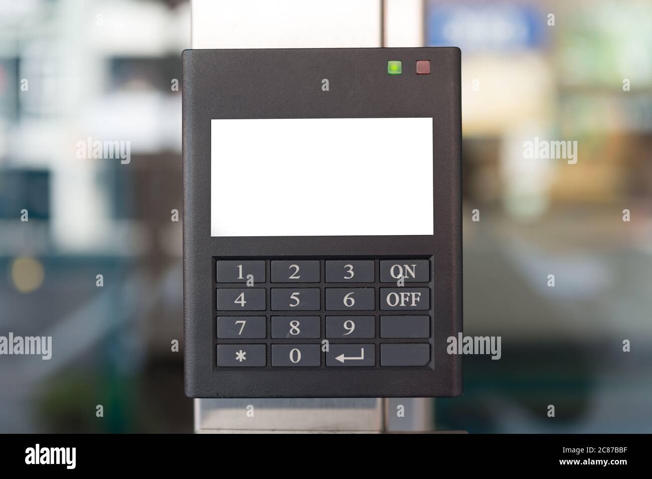 Electronic door access control system machine and fingerprint with