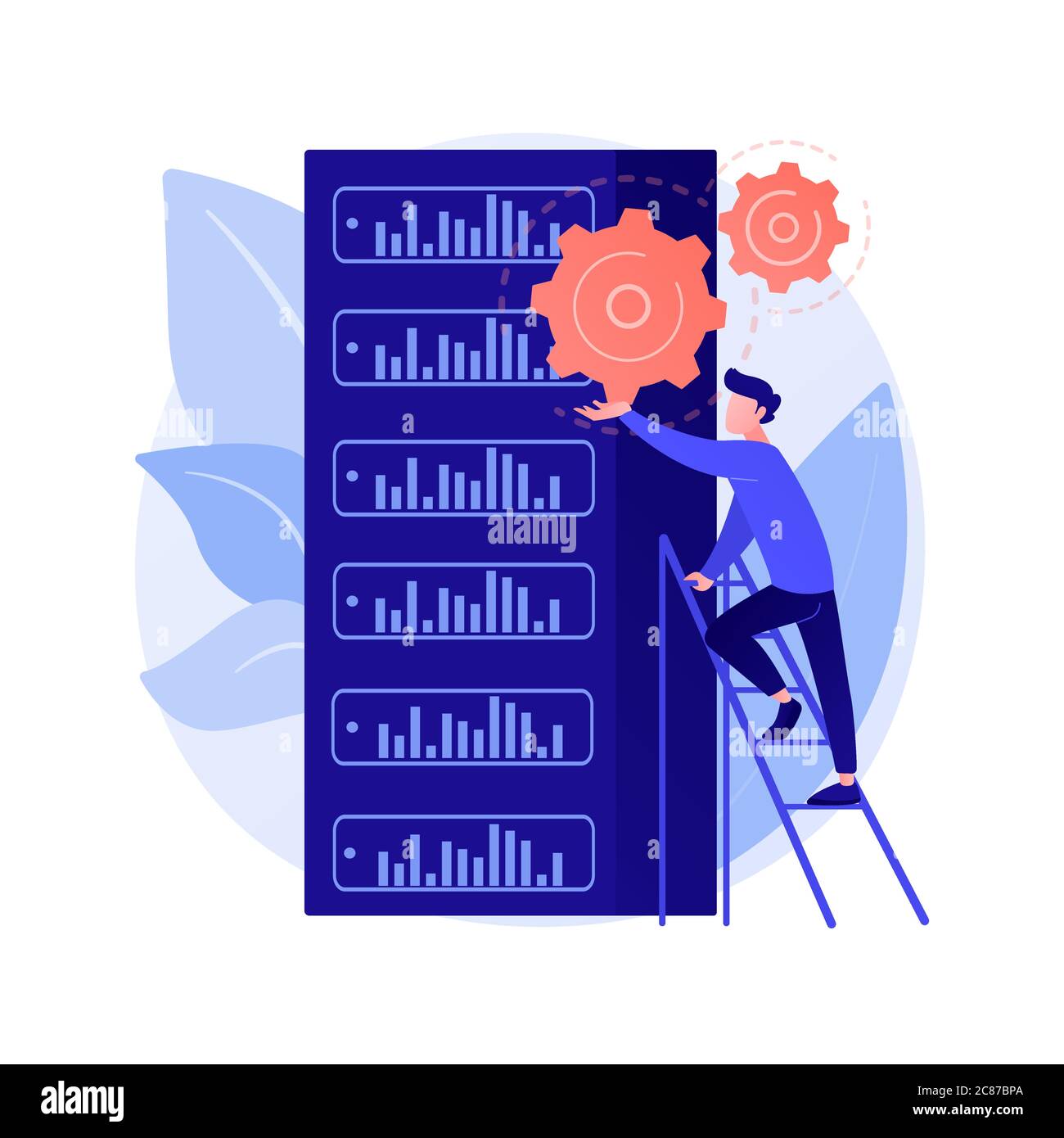 Server hardware maintenance vector concept metaphor Stock Vector Image & Art Alamy