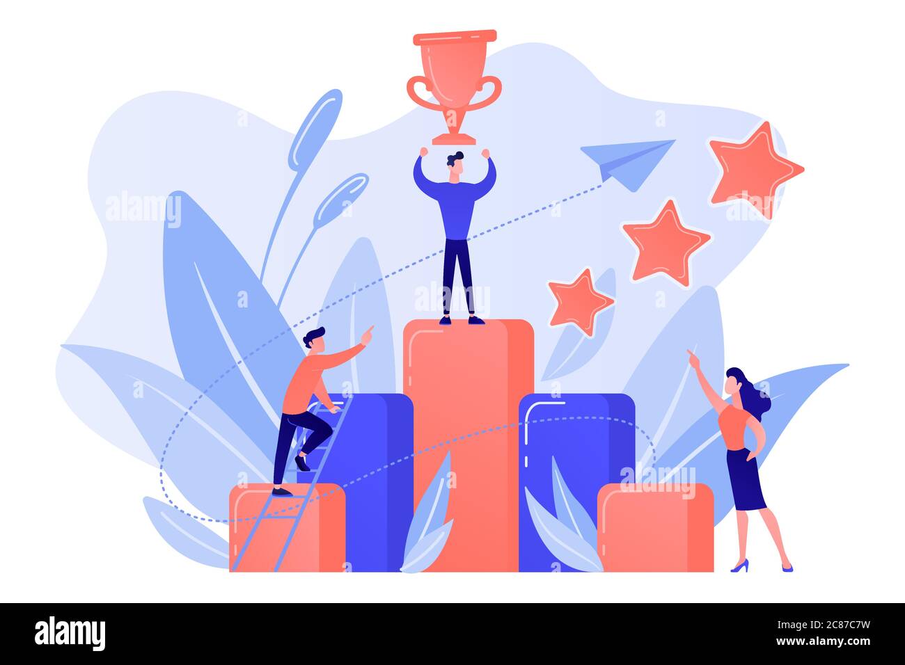 Key to success concept vector illustration Stock Vector Image & Art - Alamy