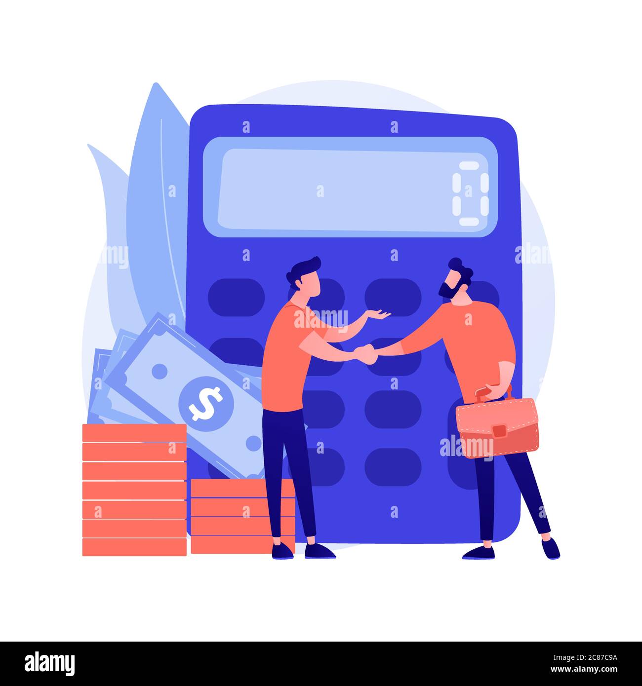 Calculator with number vector concept metaphor Stock Vector Image & Art ...