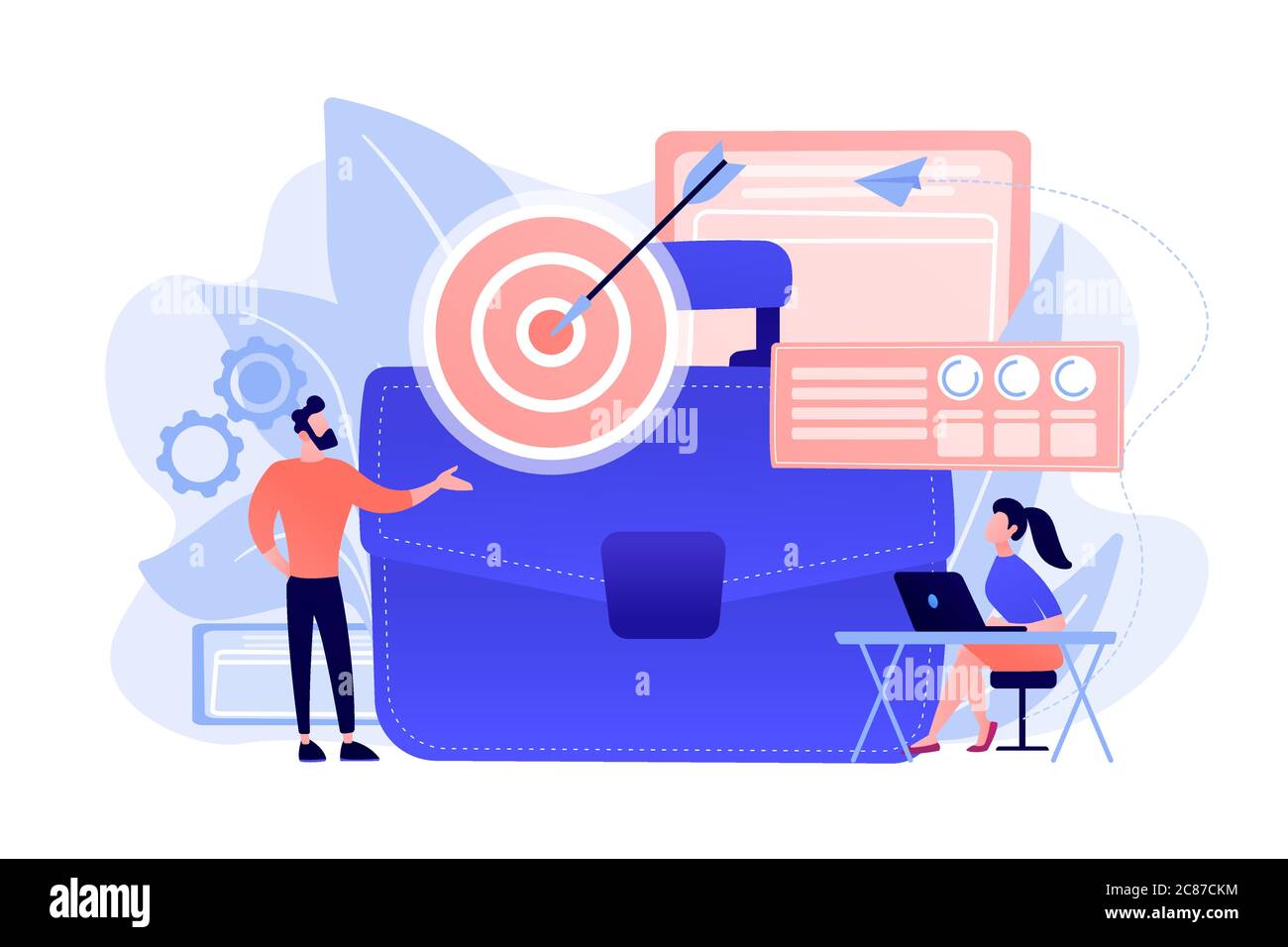 Business strategy concept vector illustration Stock Vector Image & Art ...