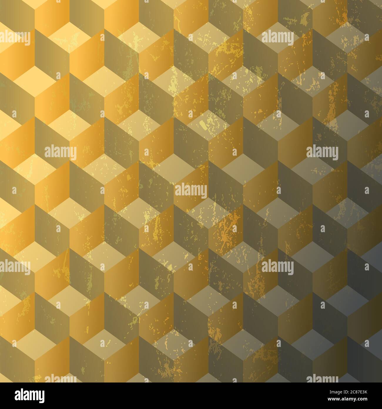 abstract geometric background, with paint strokes and splashes, zigzag pattern Stock Vector