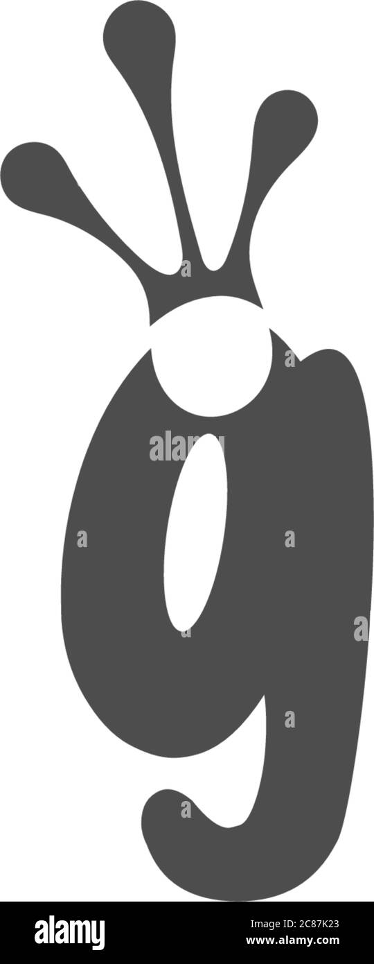 Hand frog print logo icon vector template Stock Vector Image & Art - Alamy