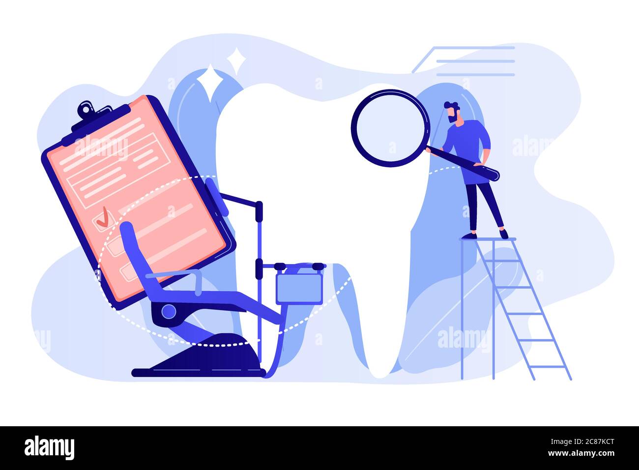 Private dentistry concept vector illustration Stock Vector Image & Art ...