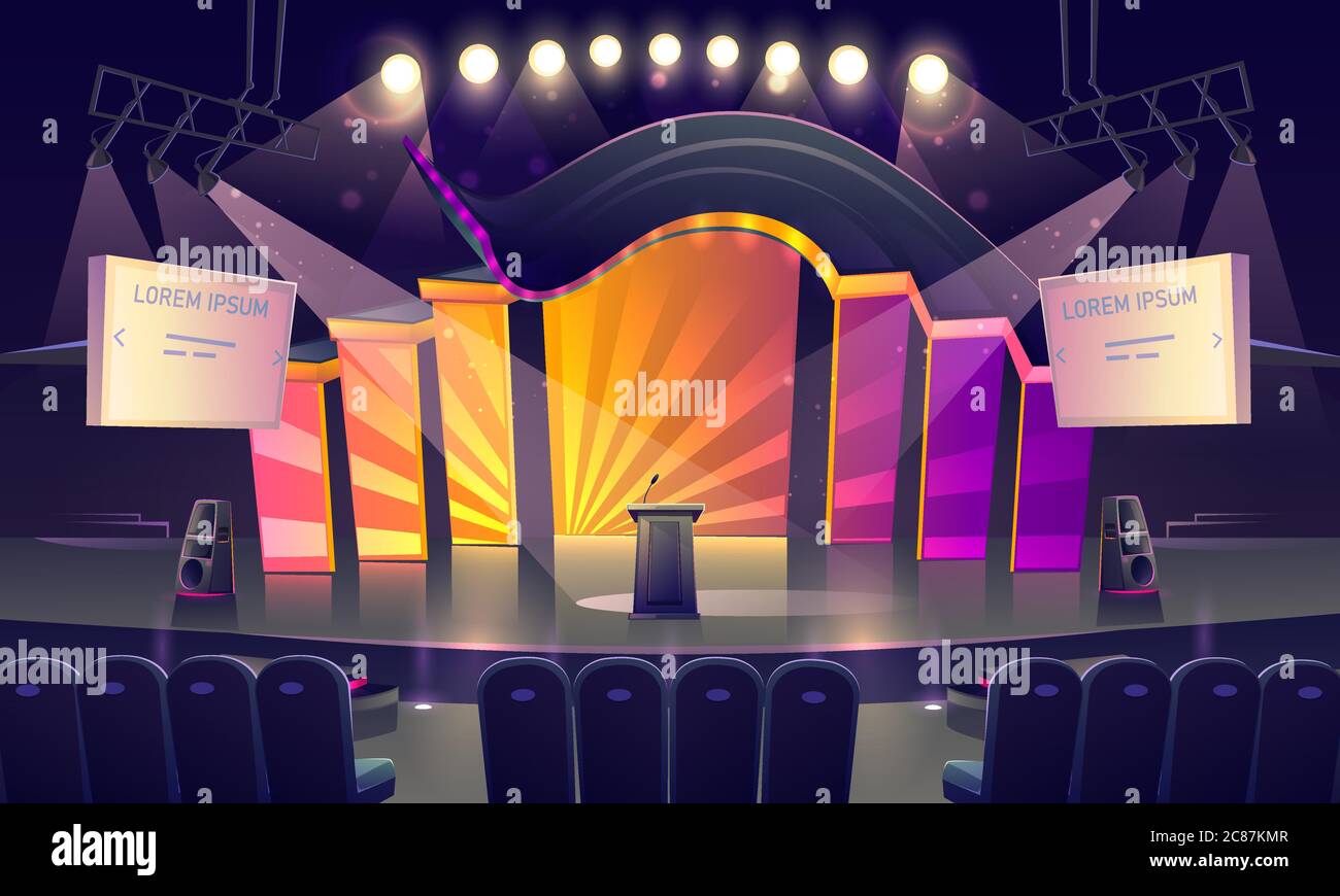 Download Conference Hall Illustration High Resolution Stock Photography And Images Alamy