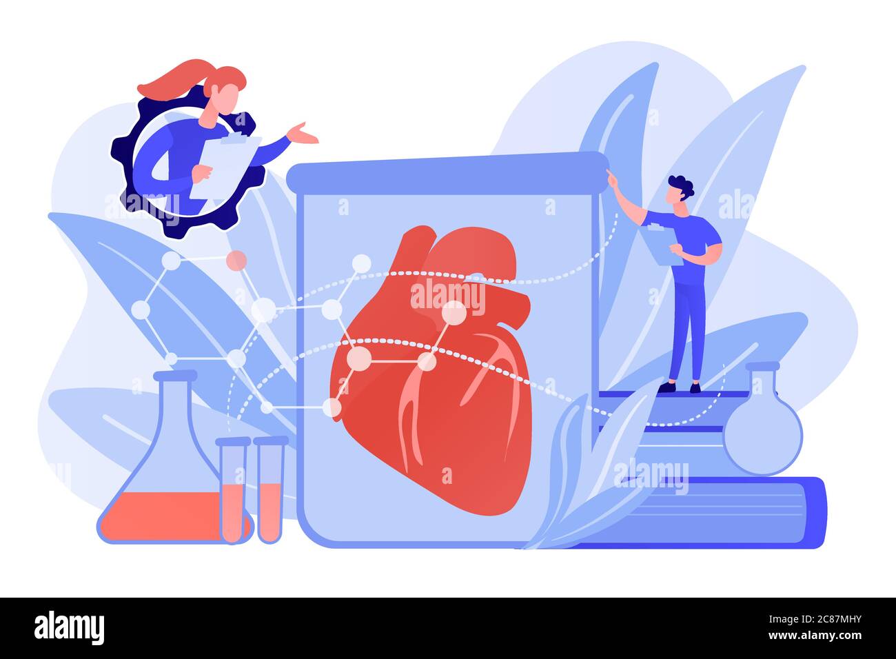 Labgrown organs concept vector illustration Stock Vector Image & Art