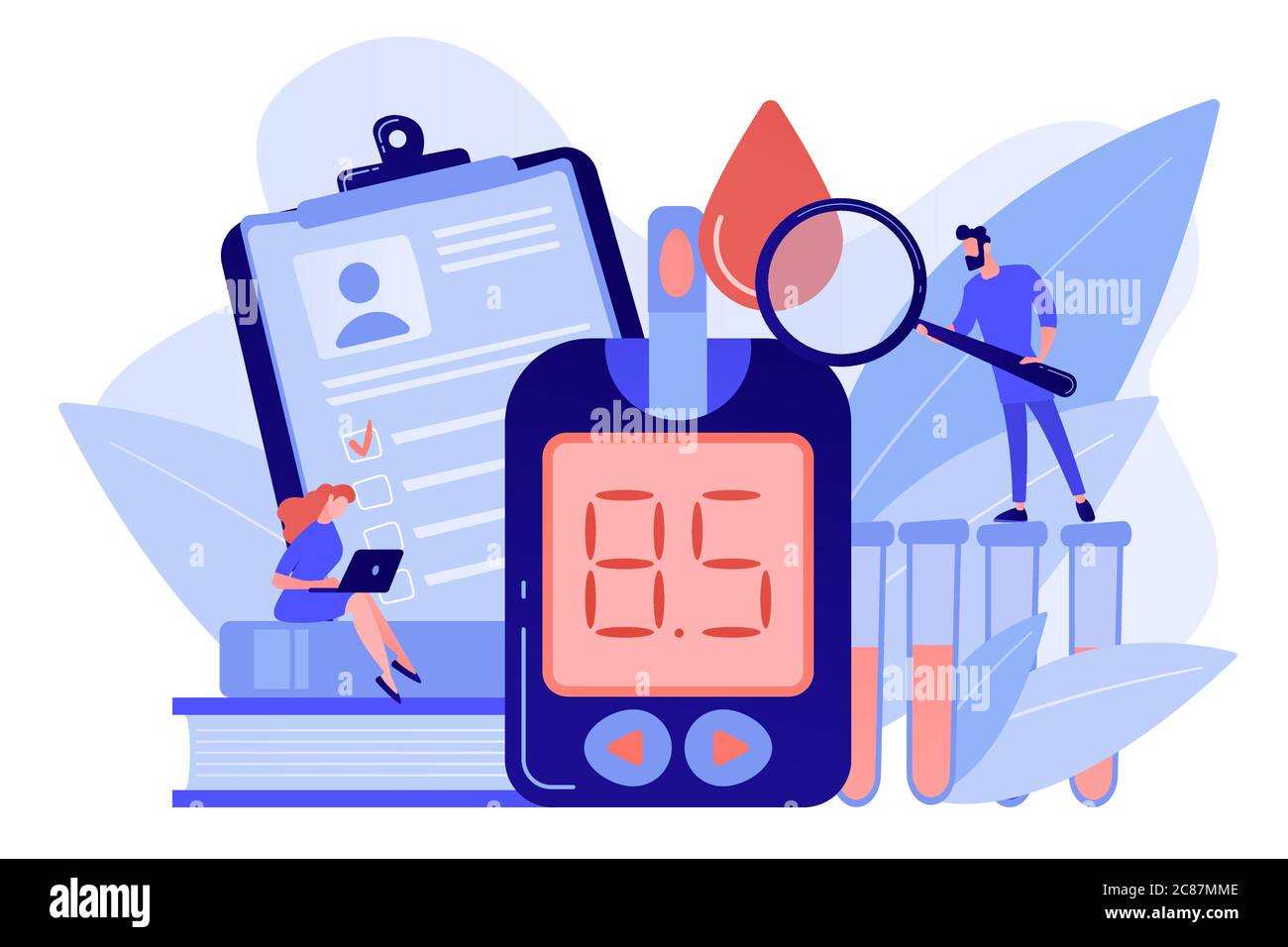 Diabetes Mellitus Cartoon