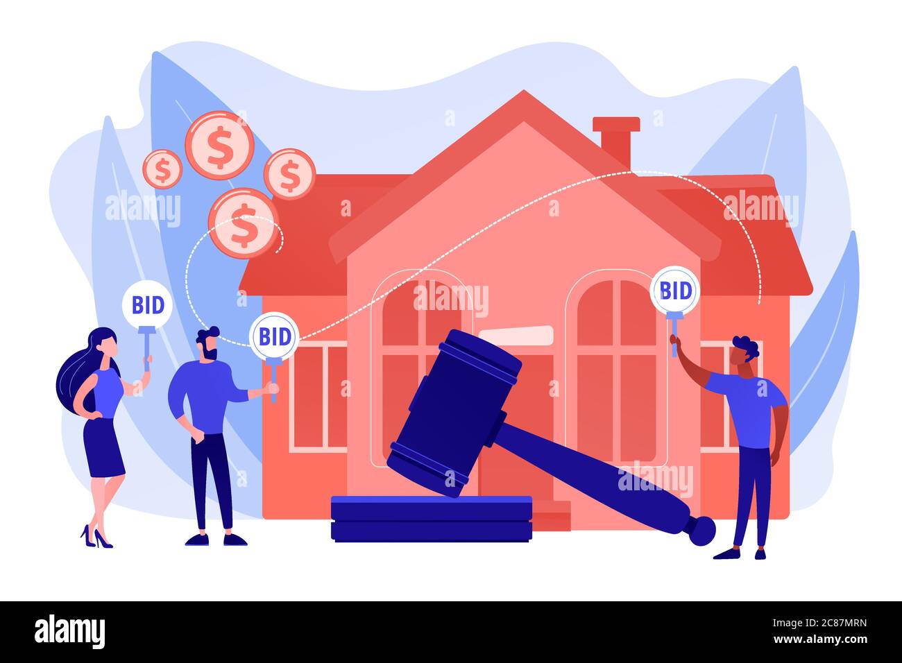 Auction house concept vector illustration Stock Vector Image & Art - Alamy