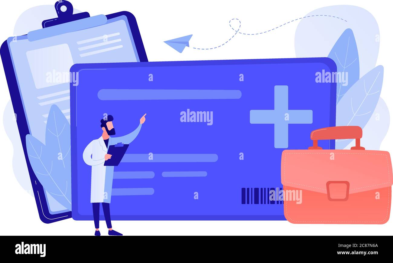 Healthcare smart card concept vector illustration Stock Vector Image & Art Alamy