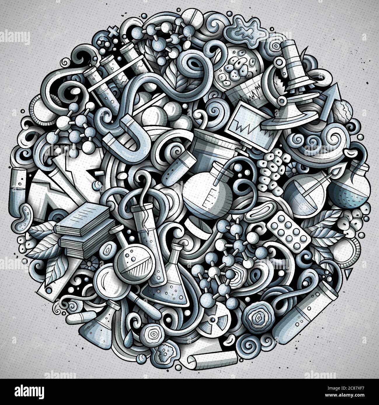 3d illustration microscope graphics hi-res stock photography and images ...