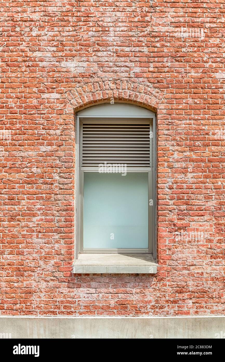 brick wall of architecture for background, Noritake in Japan Stock