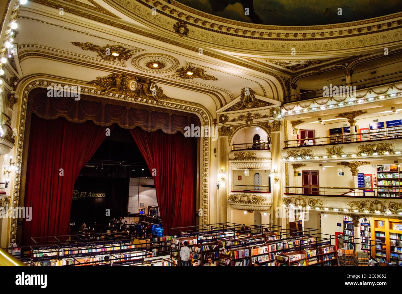 Buenos Aires Argentina September 05 2018 El Ateneo Grand Splendid