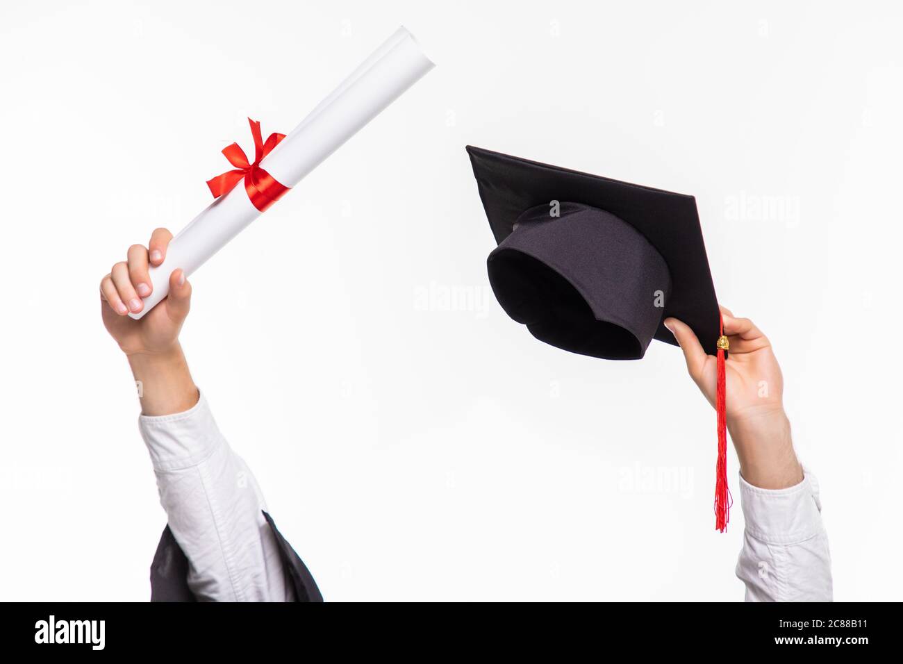 Diploma vertical Cut Out Stock Images & Pictures - Alamy