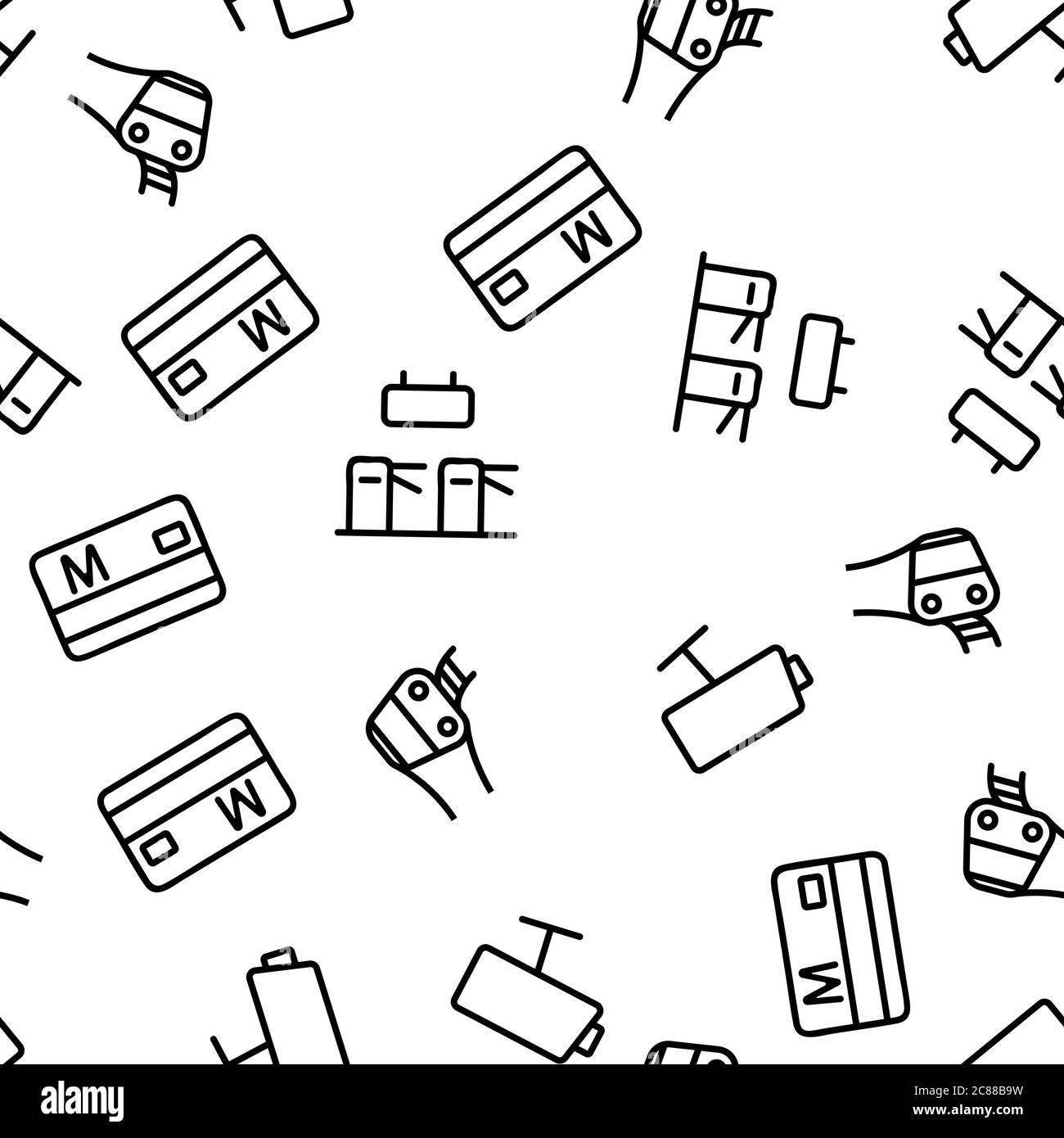 Metro Underground Vector Seamless Pattern Stock Vector Image & Art - Alamy