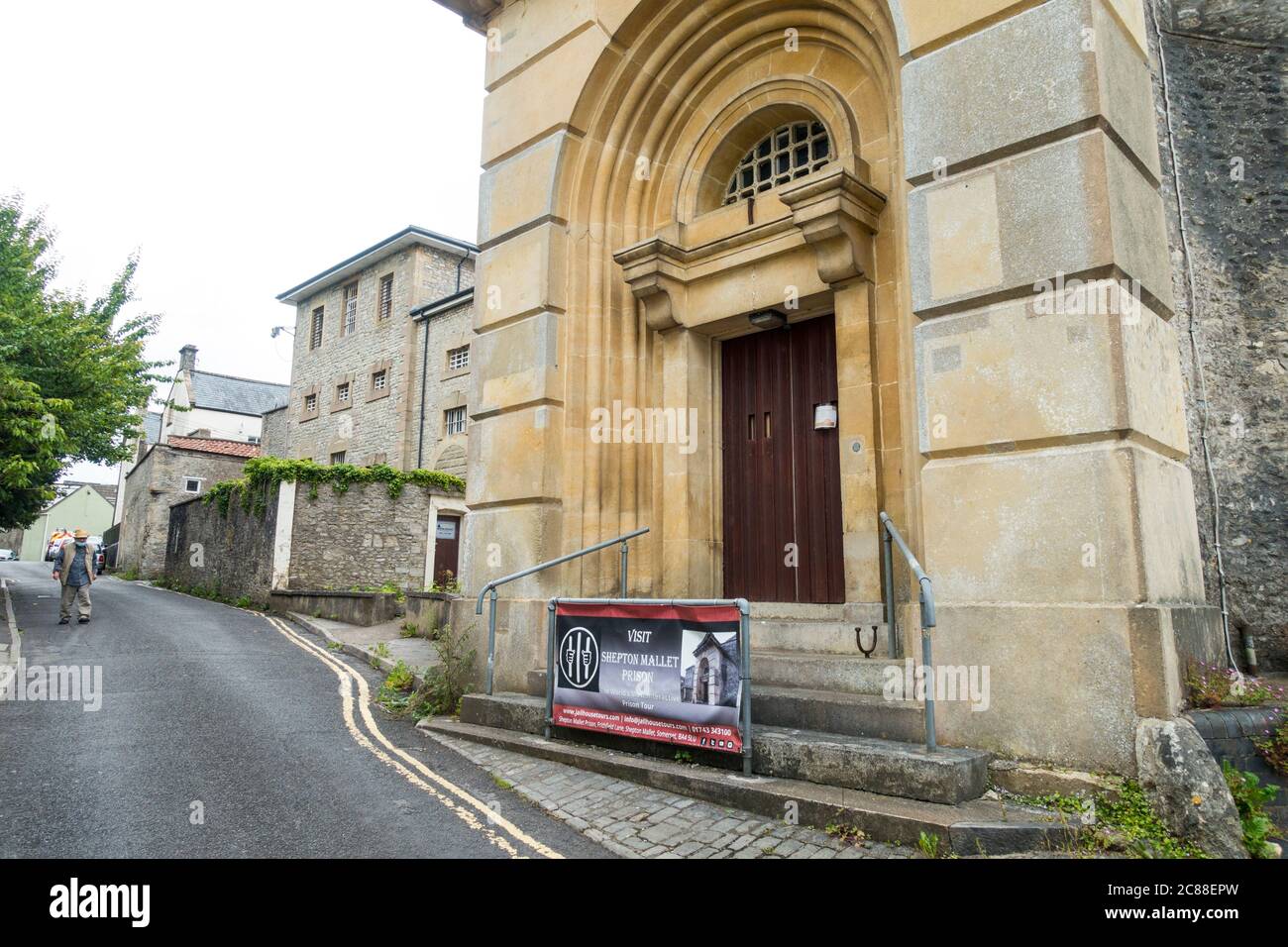 Shepton Mallet Prison, Shepton Mallet, Somerset, England, UK Stock