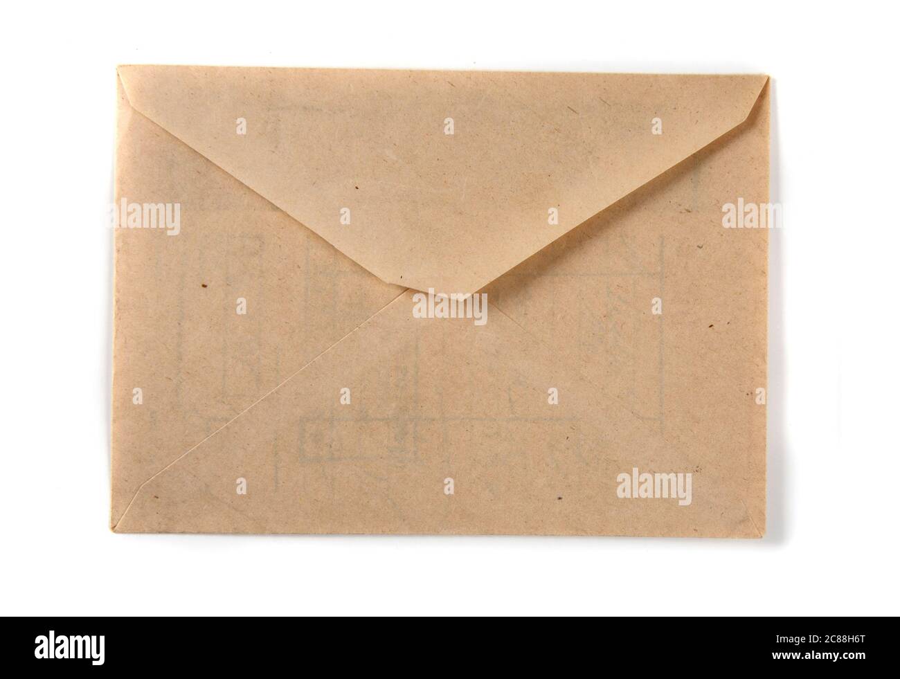 Paper Wrapper Before old empty paper (wraper) isolated on the white background Stock Photo ...