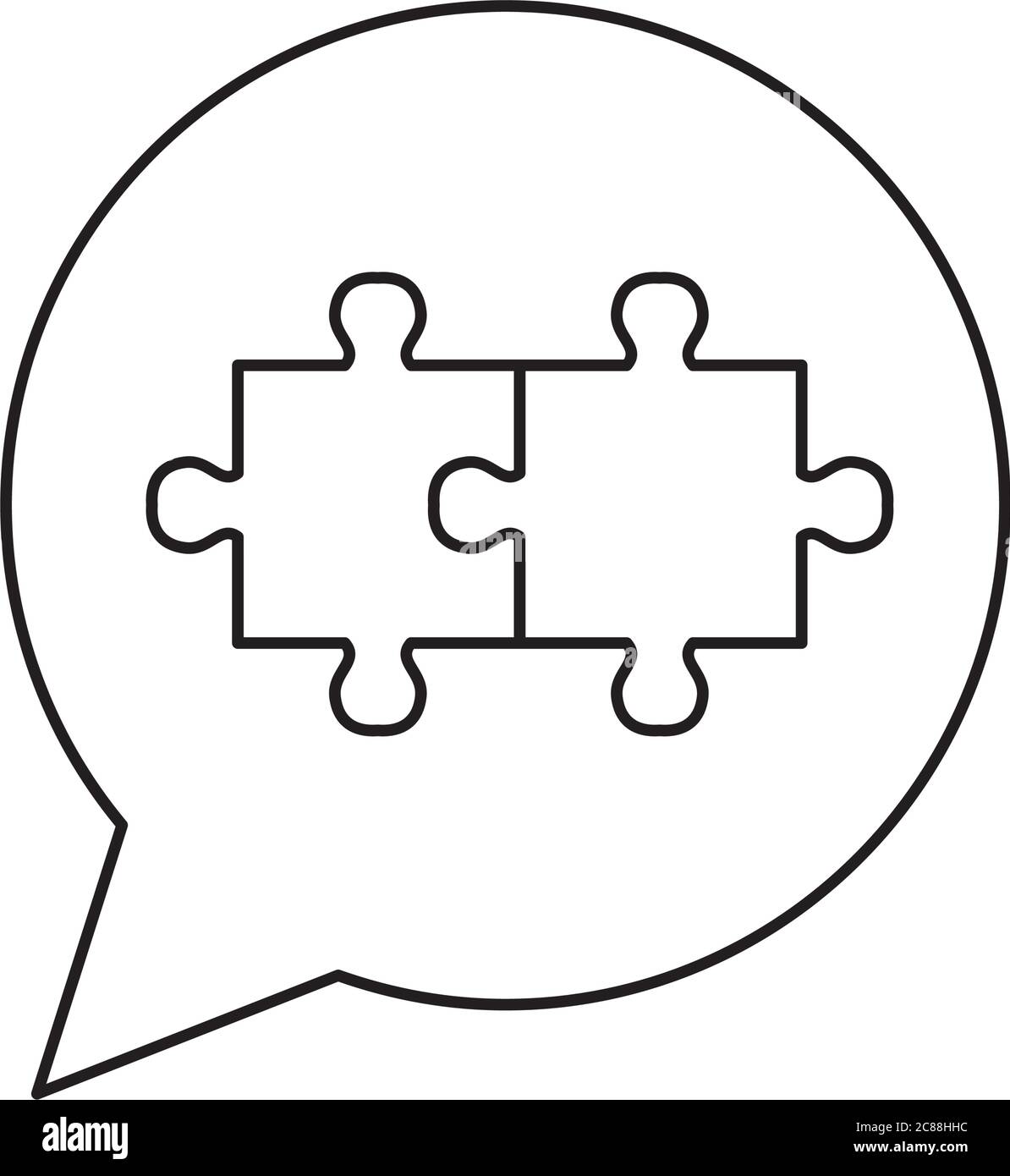 Speech bubble puzzle Black and White Stock Photos Images Alamy Speech bubble puzzle Black and White Stock Photos Images Alamy