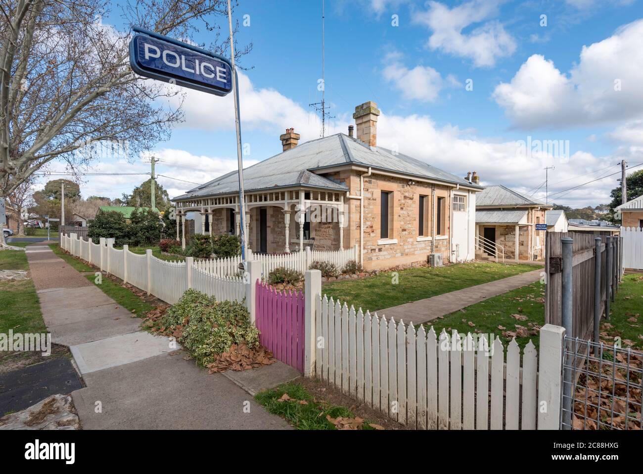 Country Station Building - Stone Country Station Building - Stone