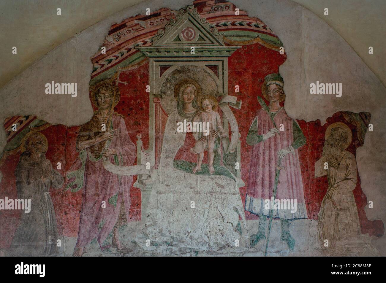 Giorgio vasari frescoes hi-res stock photography and images - Alamy