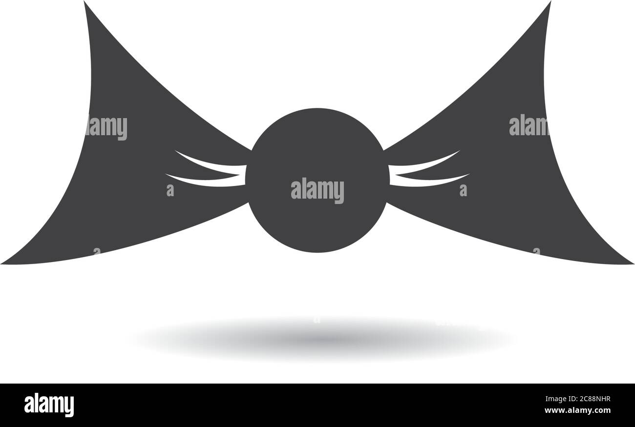 Tie logo template vector icon illustration design Stock Vector