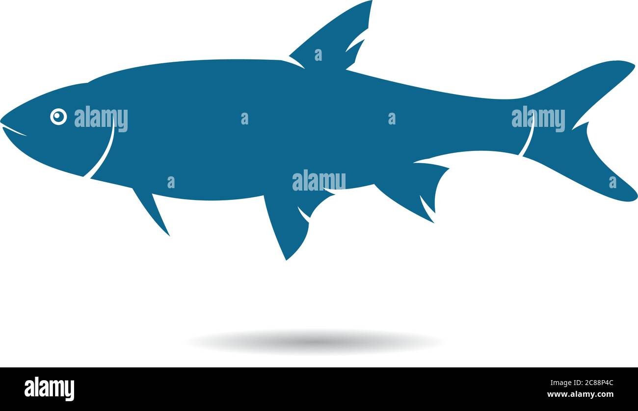 Fish logo template vector icon illustration design Stock Vector Image ...