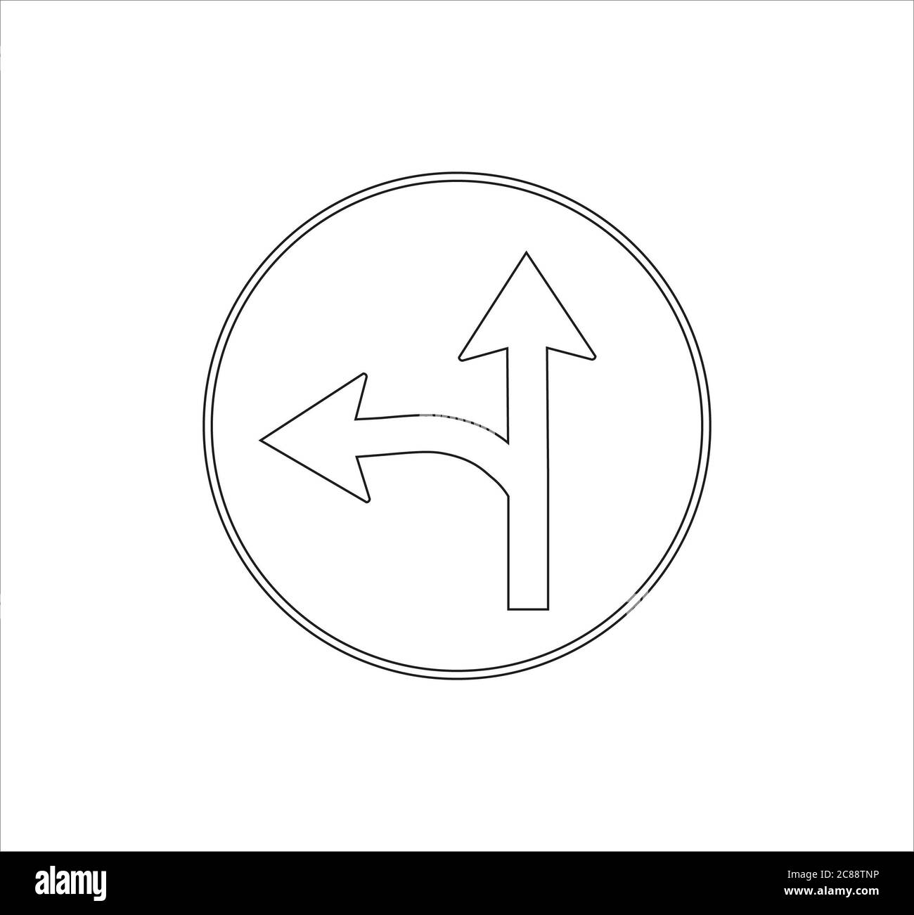 Illustration of a traffic icon isolated on a white background Stock ...