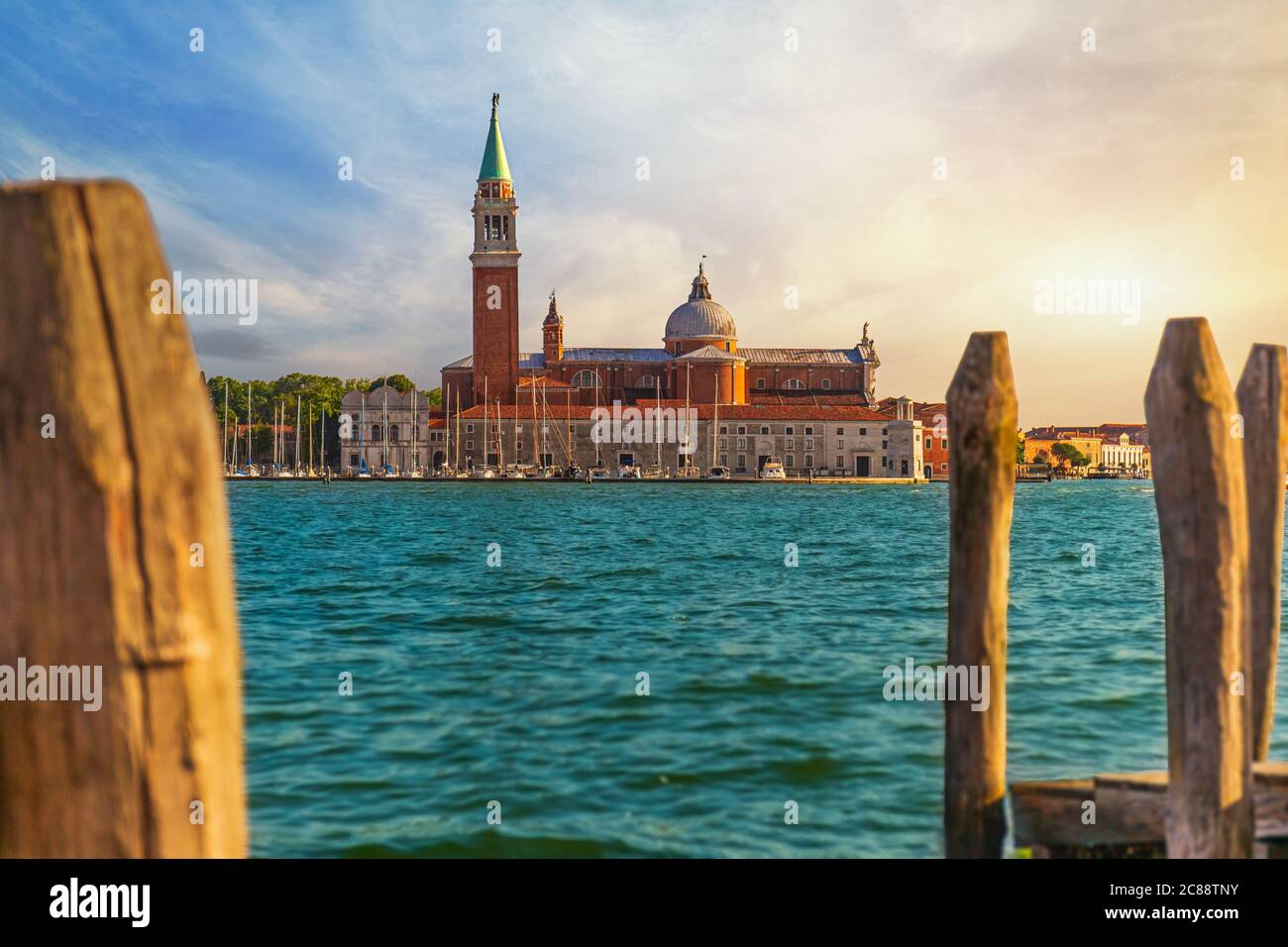Church of San Giorgio Maggiore in Venice, Italy Stock Photo - Alamy