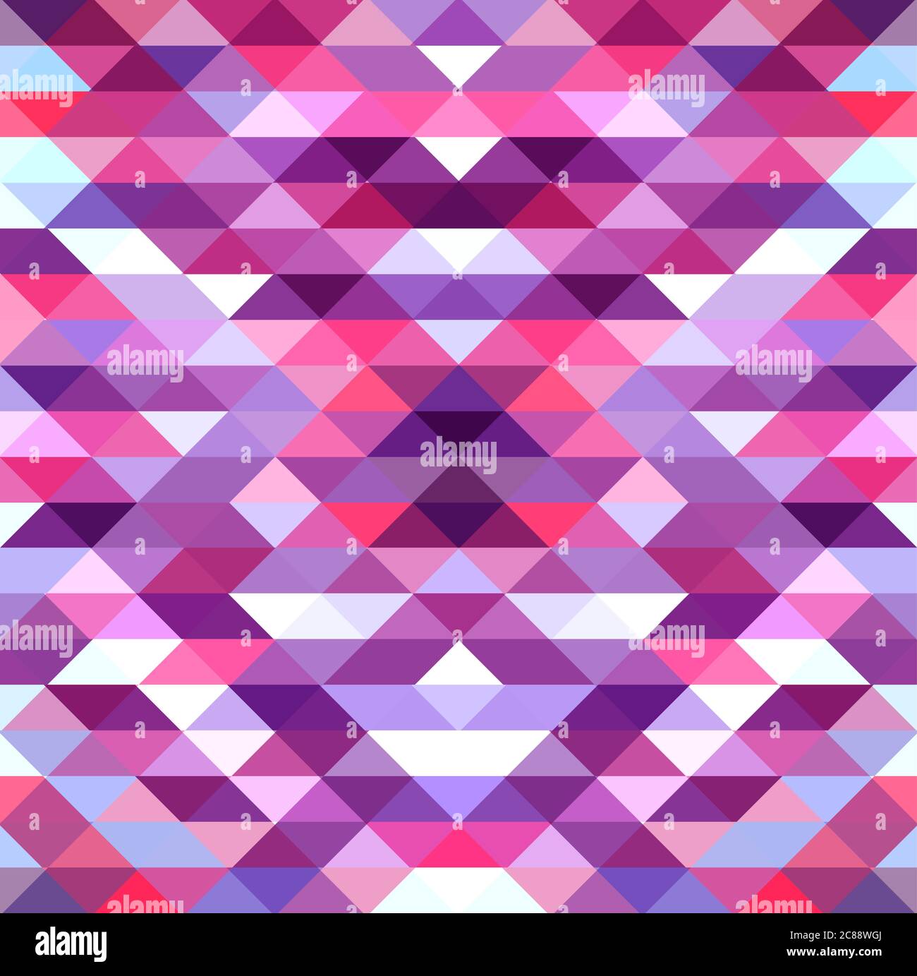 Square seamless polygonal pattern. Vector background for your creativity Stock Vector