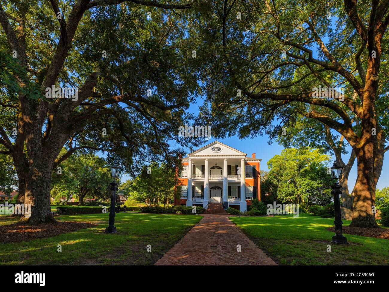 Natchez, Mississippi, USA June 19, 2020 The Rosalie Mansion built in