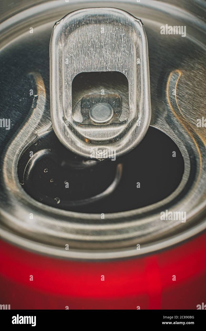 Beverage can pull tab. Open Sode Can Pull Tab. Stayontab opening