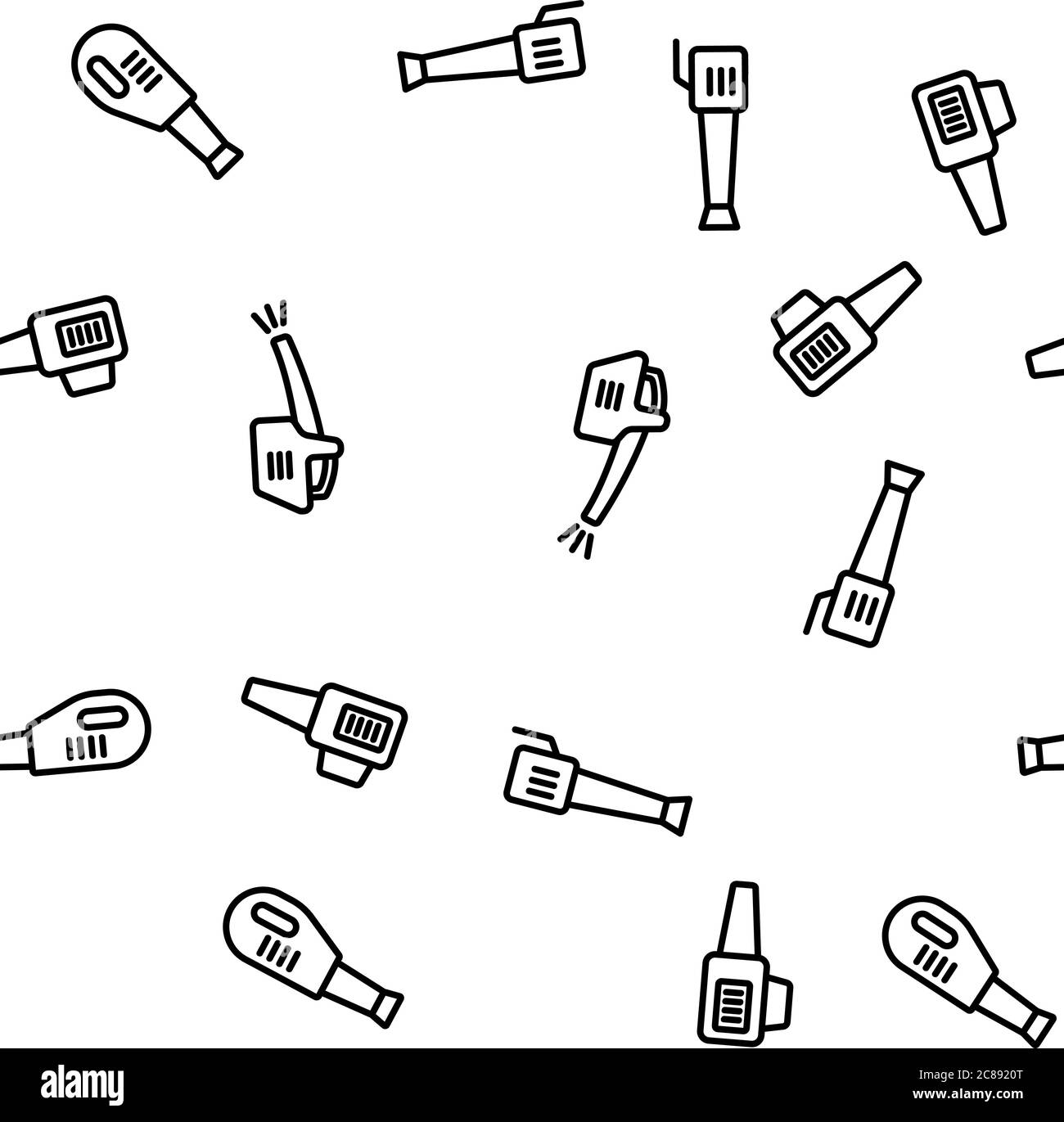 Leaf blower Black and White Stock Photos & Images - Alamy