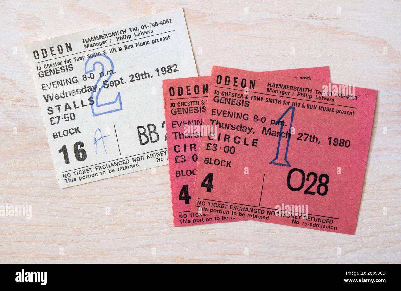 Concert ticket stubs hires stock photography and images Alamy