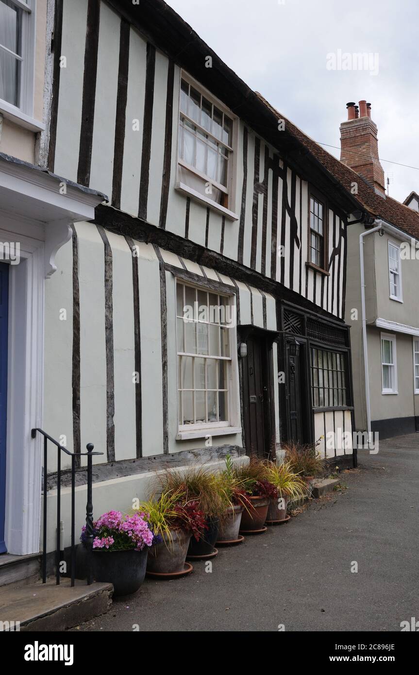 No 53 & 55 Church Street, Coggeshall, Essex Stock Photo Alamy