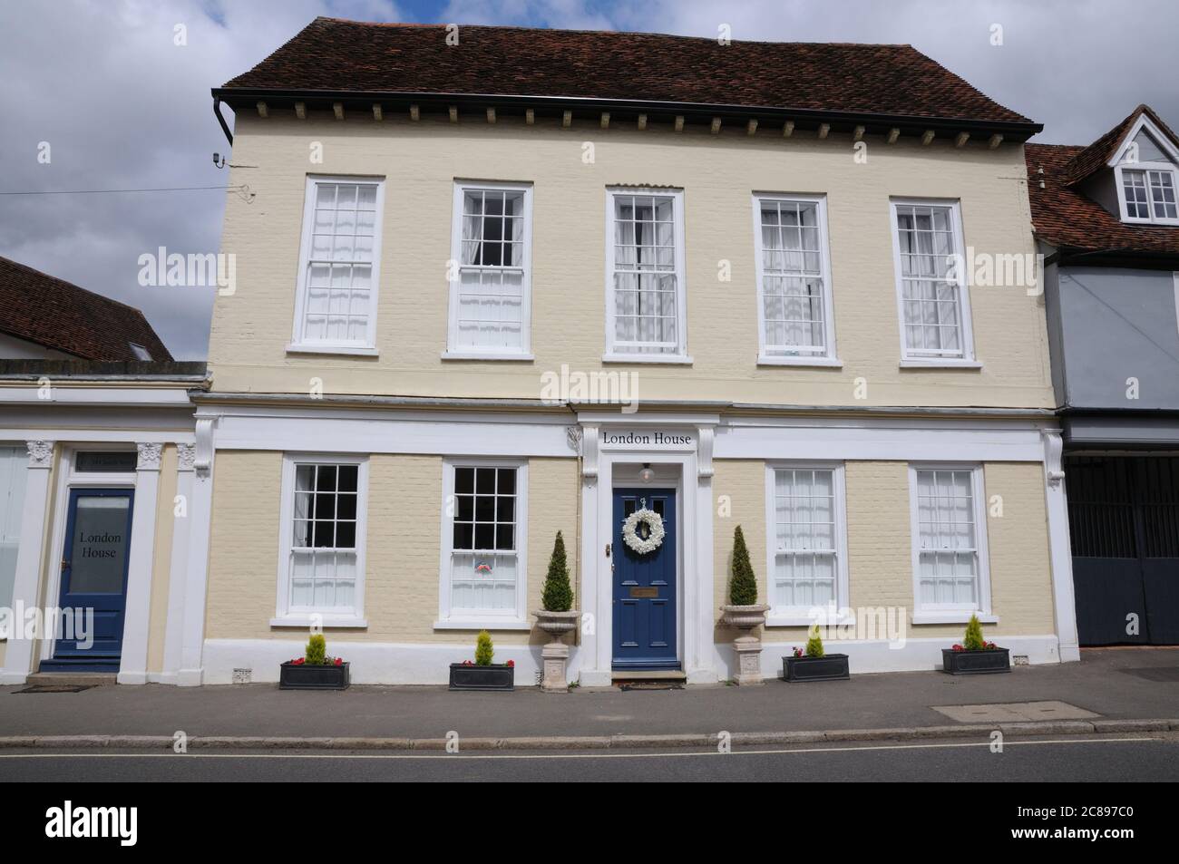 London House. Church Street, Coggeshall, Essex Stock Photo Alamy
