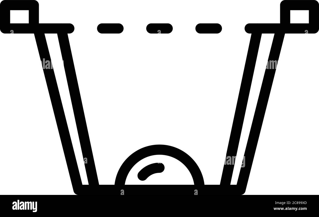 Ground animal trap icon, outline style Stock Vector Image & Art - Alamy