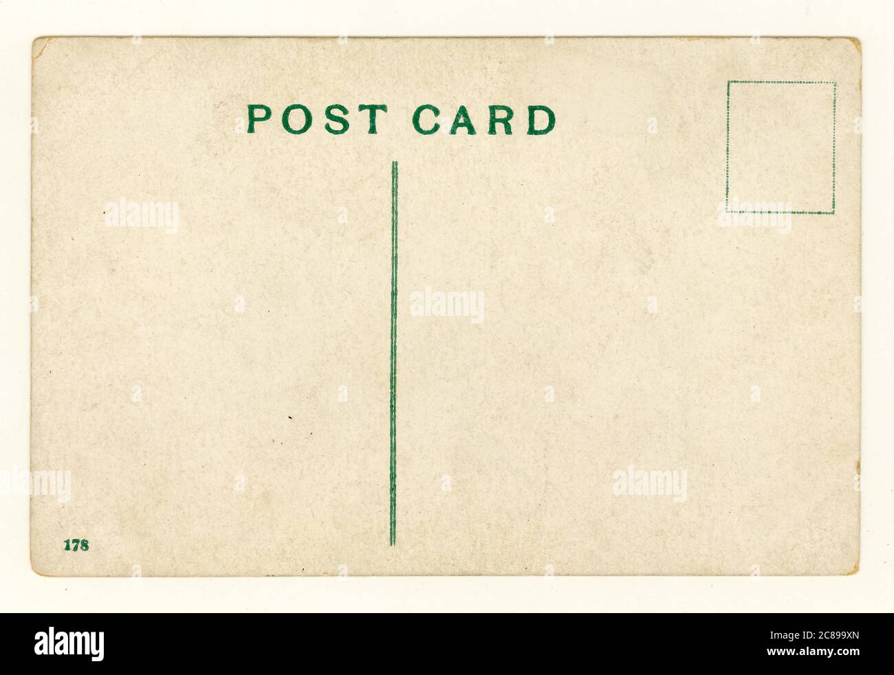 On Reverse of Card -  UK