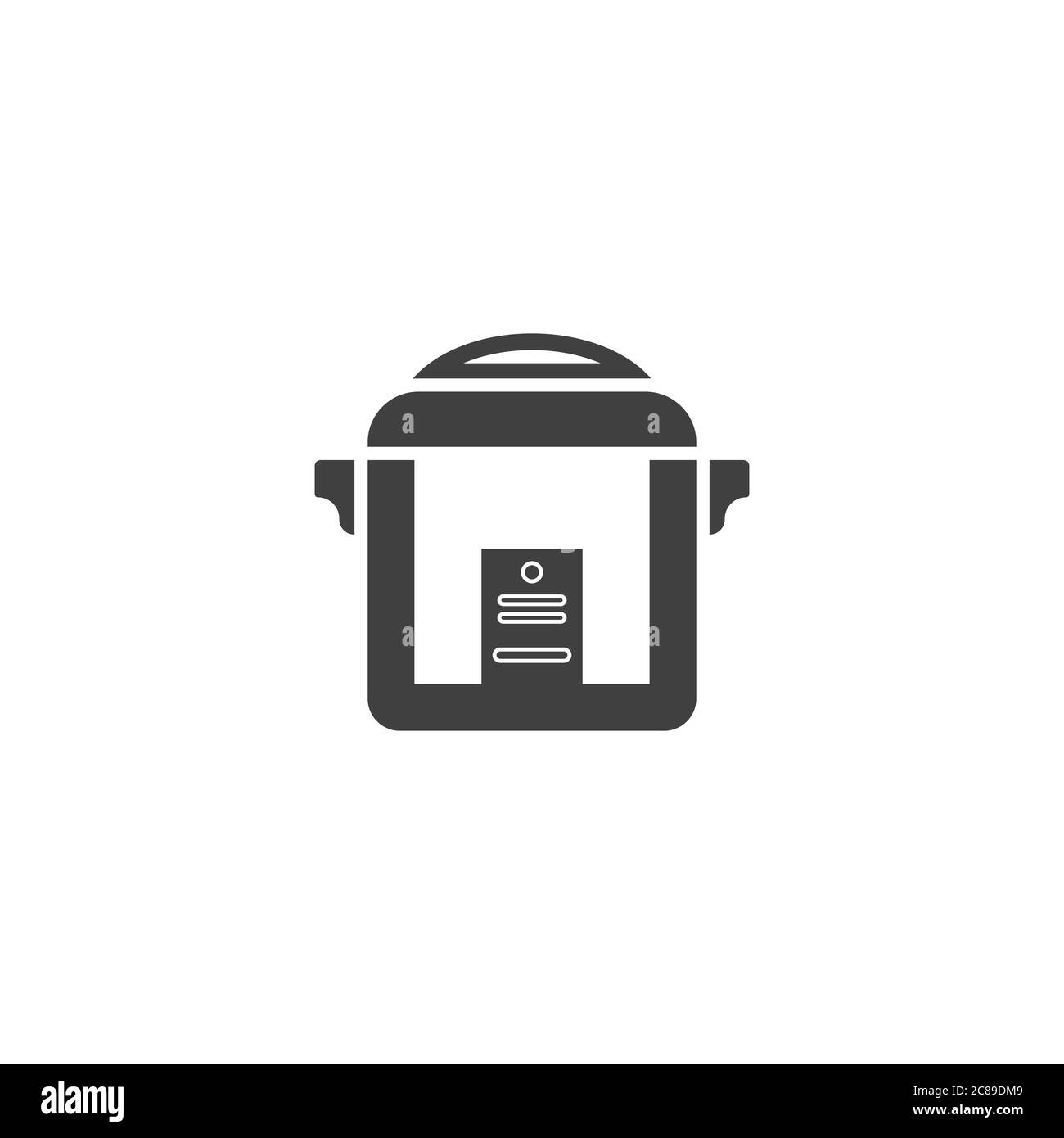 Rice Cooker icon template vector illustration design Stock Vector Image ...