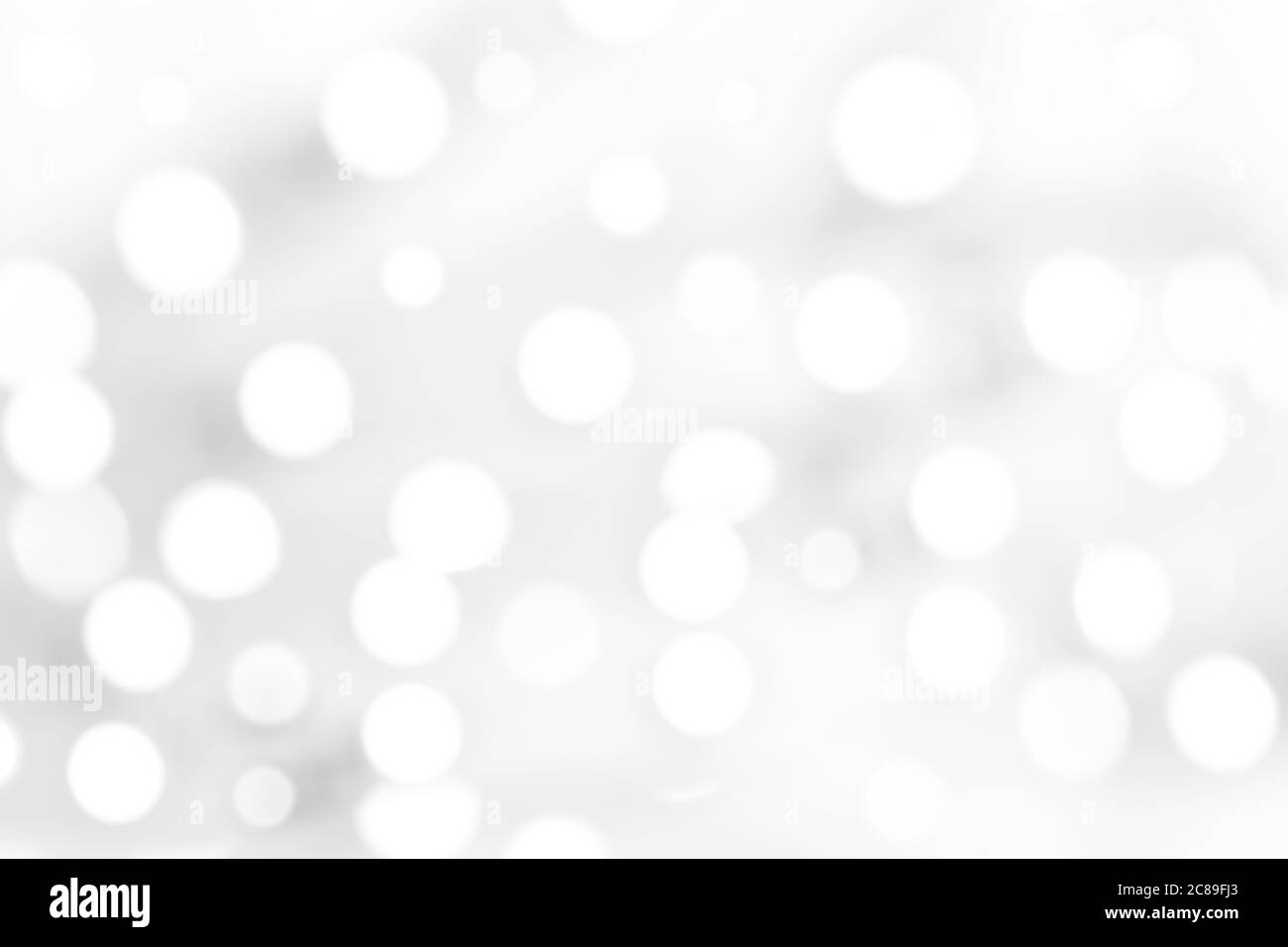 defocused white lights, abstract light background Stock Photo
