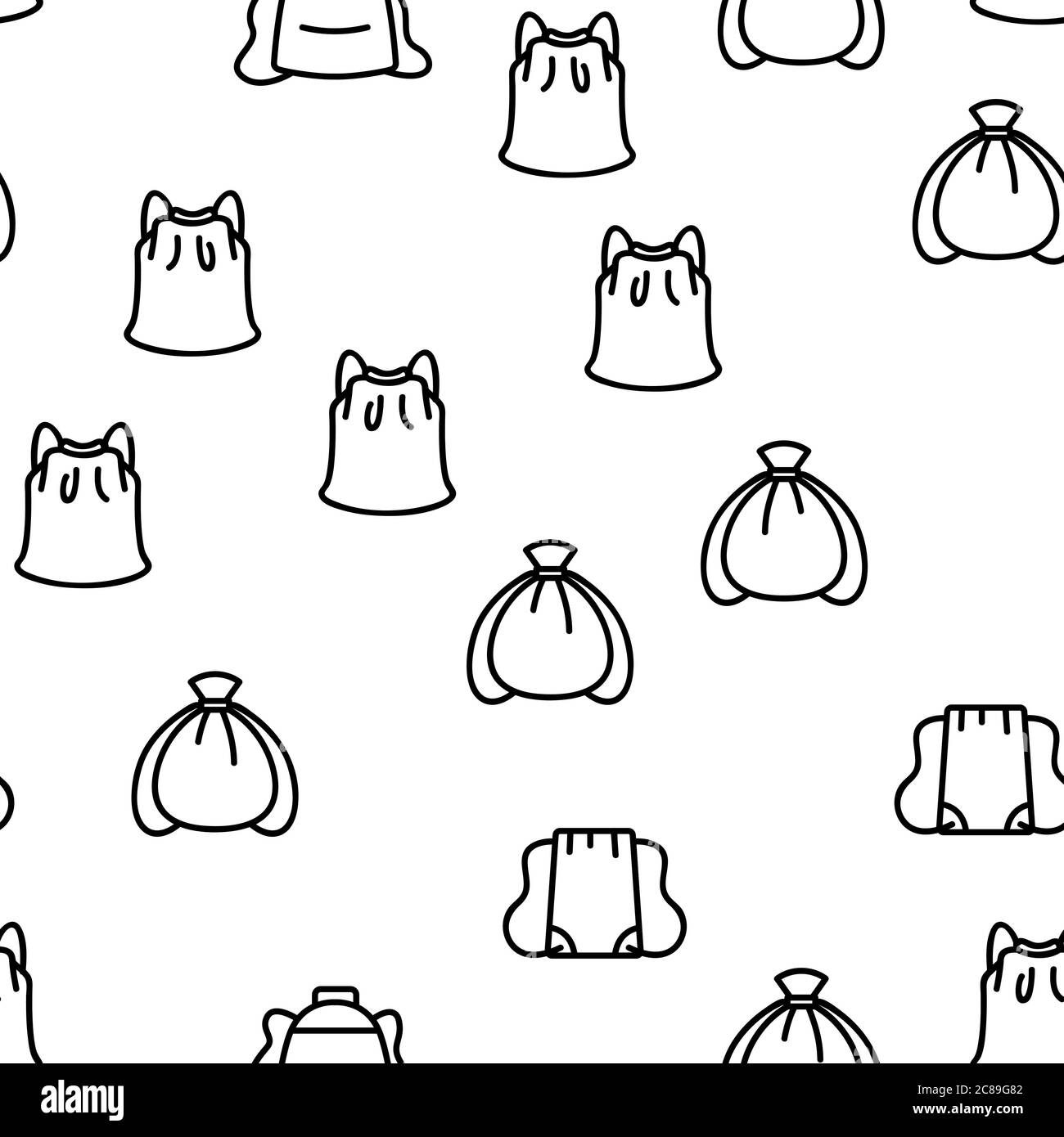 drawstring tote bolsa pattern