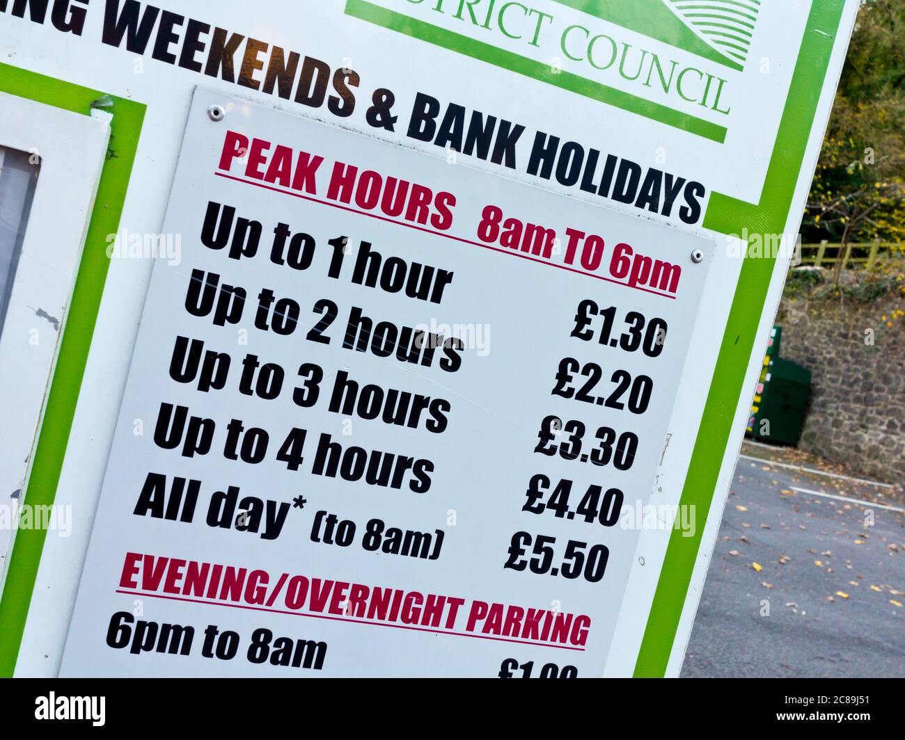 Car parking charges hires stock photography and images Alamy