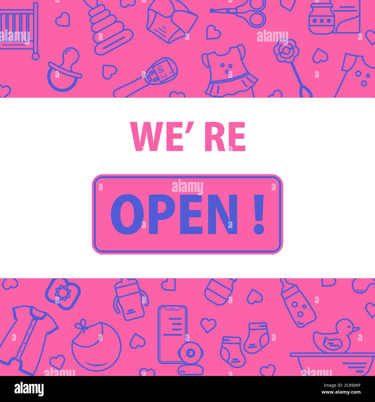 Newborn baby after birth Stock Vector Images Alamy