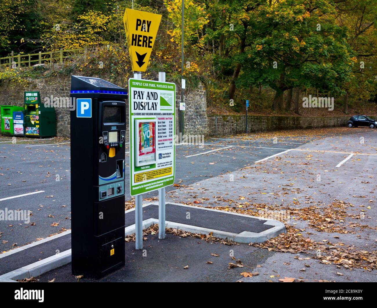 Council parking machine hires stock photography and images Alamy