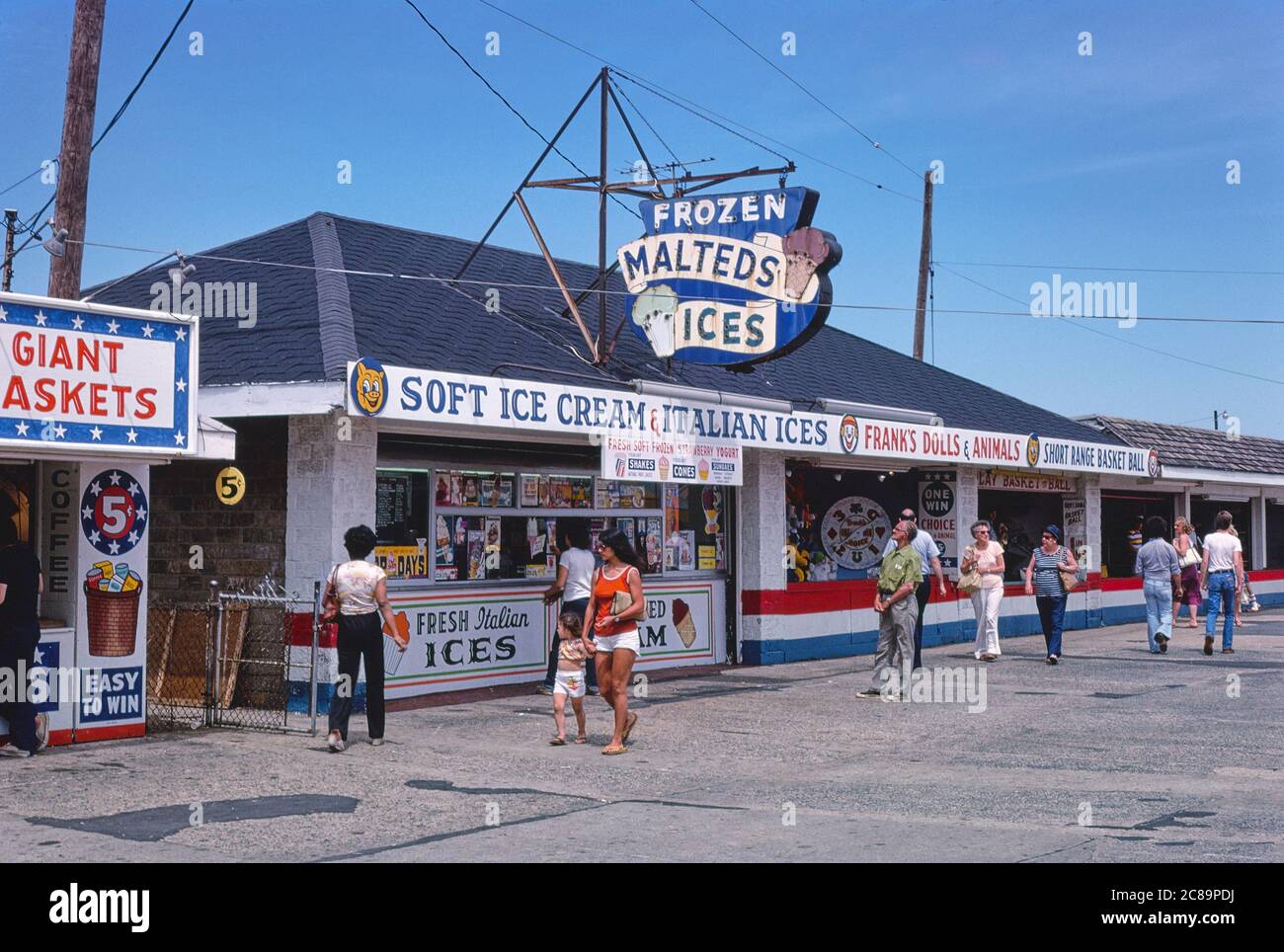 Boardwalk, Keansburg, New Jersey, USA, John Margolies Roadside America