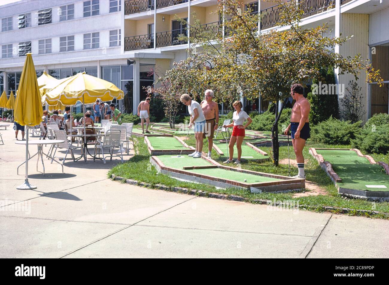 Brown's Hotel, Loch Sheldrake, New York, USA, John Margolies Roadside