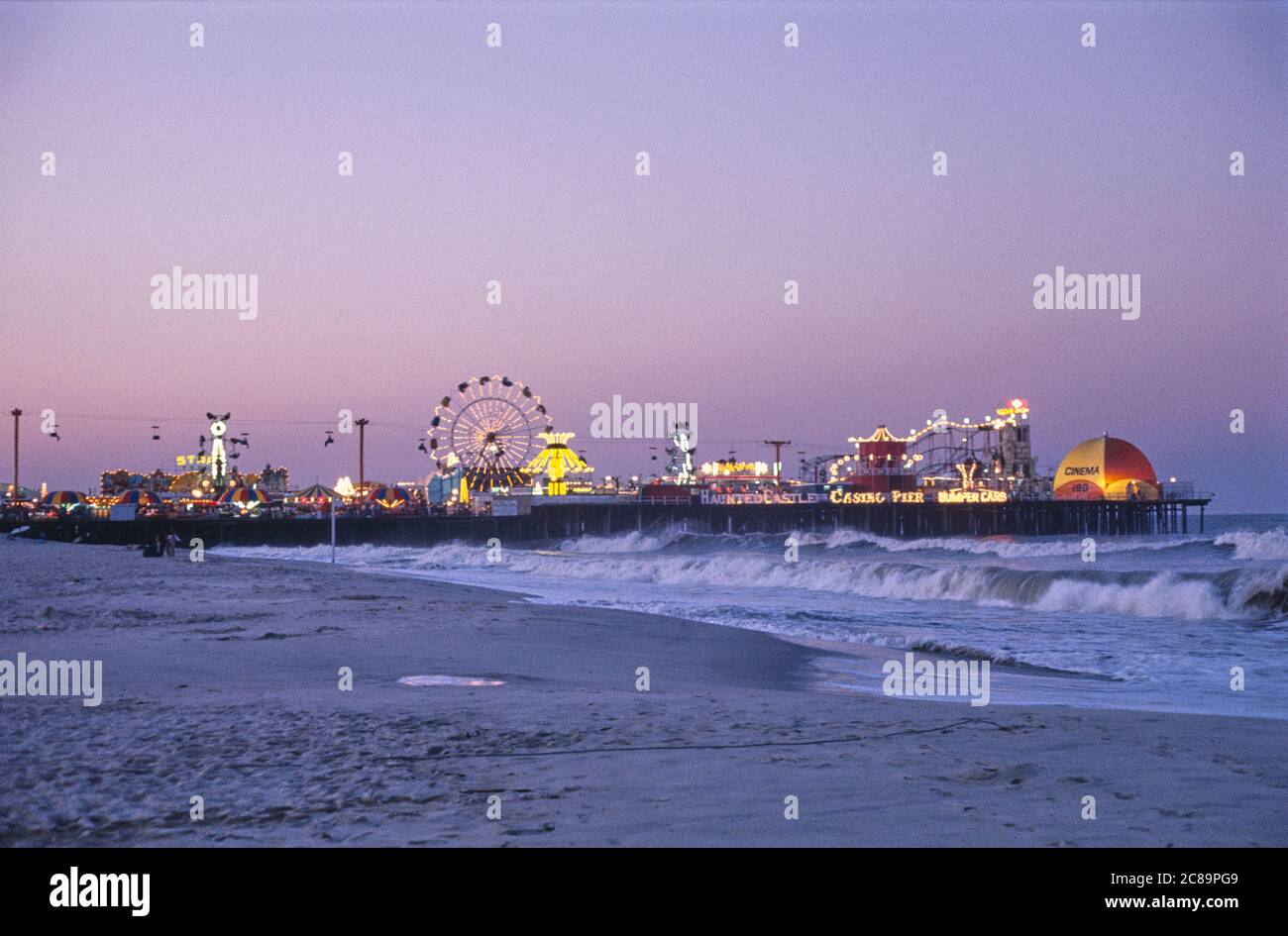 Casino Pier at boardwalk, Seaside Heights, New Jersey