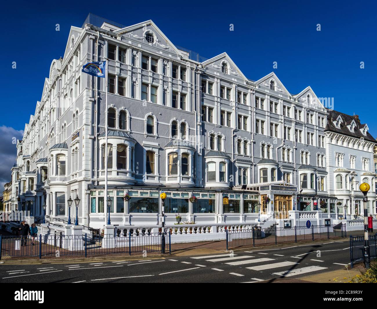Imperial Hotel Llandudno Seafront. Created in 1872 from an amalgamation