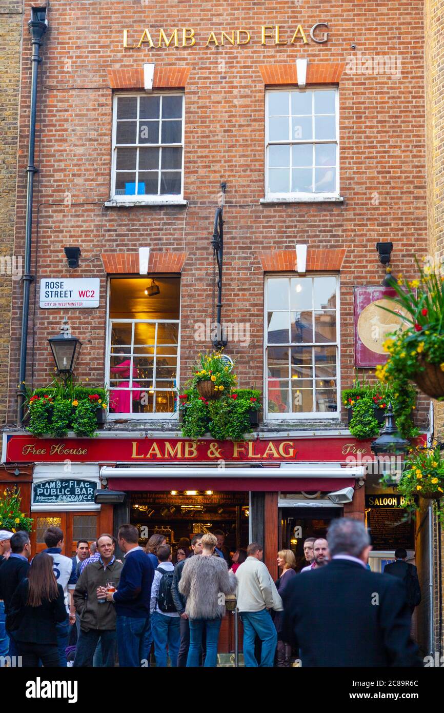 Lamb and Flag Pub, London, UK Stock Photo Alamy