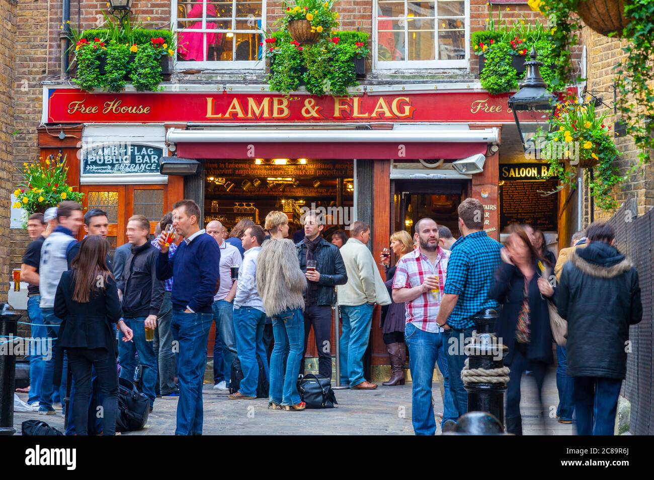 Lamb and Flag Pub, London, UK Stock Photo Alamy